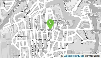 Bekijk kaart van De Mode Stek B.V. in Schoonhoven