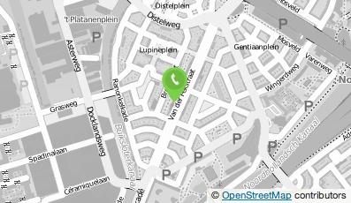 Bekijk kaart van CA bezorgingsdienst in Amsterdam