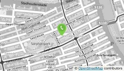 Bekijk kaart van Quiet Yogin in Amsterdam