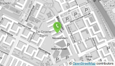 Bekijk kaart van Taxi NDam in Amsterdam