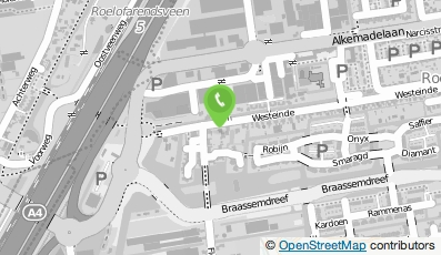 Bekijk kaart van Grob Advies & Interim- management in Roelofarendsveen