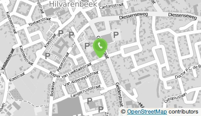 Bekijk kaart van Jorg Korting in Hilvarenbeek