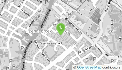 Bekijk kaart van Revoluxe in Bennebroek