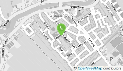 Bekijk kaart van Tomoplace in Giessenburg