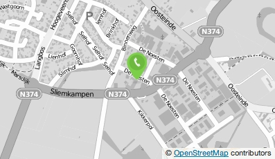 Bekijk kaart van Tandartsenpraktijk Wiersema in Westerbork