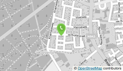 Bekijk kaart van Groesbeek - De Ruyterstraat 21 in Groesbeek