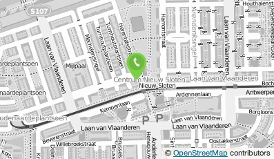 Bekijk kaart van taxi abdes Personenvervoer in Amsterdam