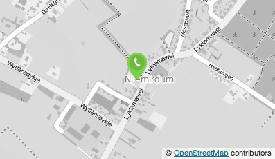 Bekijk kaart van Kinderfysiotherapie Tineke Zuiderbaan in Nijemirdum