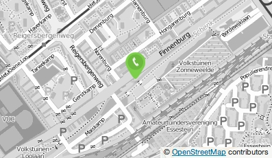 Bekijk kaart van cafe finnenburg in Den Haag