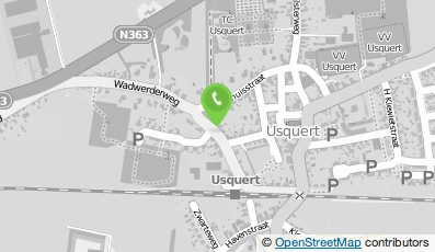 Bekijk kaart van Timmer- en Onderhoudsbedrijf Conny Brugge in Usquert