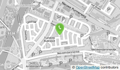 Bekijk kaart van Klusbedrijf C Prins in Amsterdam