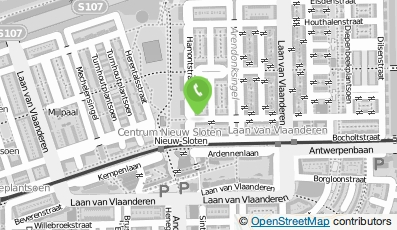Bekijk kaart van Atlas City Taxi in Amsterdam