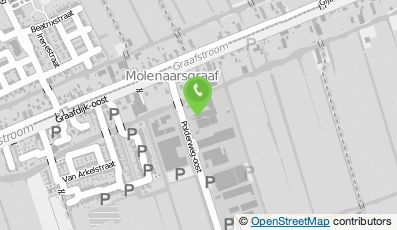 Bekijk kaart van Damsteeg verhuur in Molenaarsgraaf