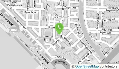 Bekijk kaart van Bureau sociaal werk in Lelystad