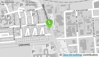 Bekijk kaart van Kamerverhuurbedrijf Juliana in Winschoten