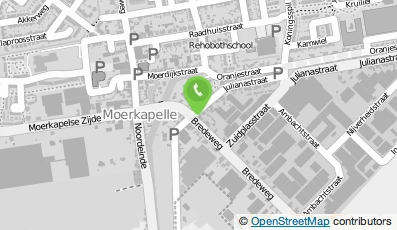 Bekijk kaart van Julie's Hospitality in Moerkapelle