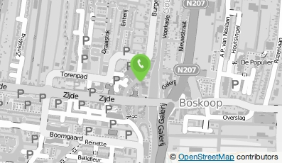 Bekijk kaart van Oogzorgpraktijk Groene Hart in Boskoop