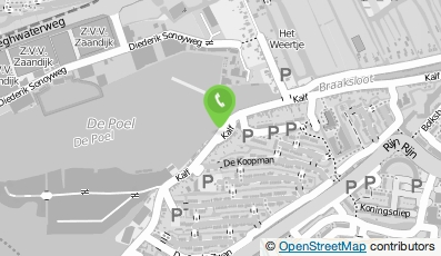 Bekijk kaart van Eetcafe 'T Kalf in Zaandam