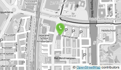 Bekijk kaart van Meric bouw in Amsterdam