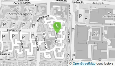 Bekijk kaart van Pedicure Sandra Dordrecht in Dordrecht
