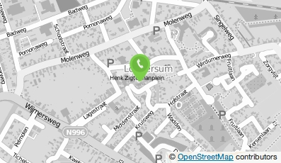 Bekijk kaart van Praatjesmakers in Loppersum