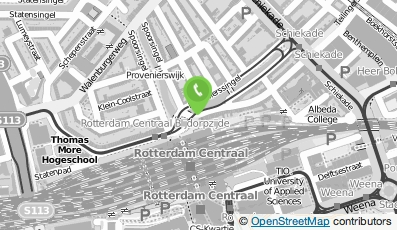 Bekijk kaart van Woodz & Crea in Rotterdam