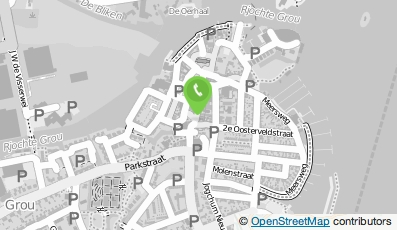 Bekijk kaart van Odé in Grou